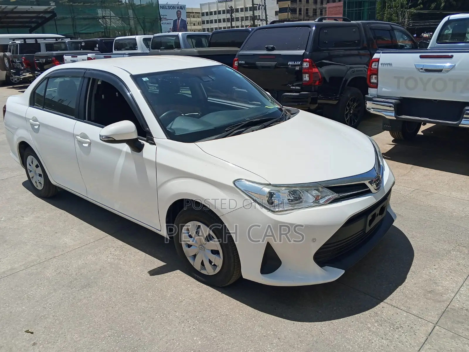 Toyota Axio 2019 White