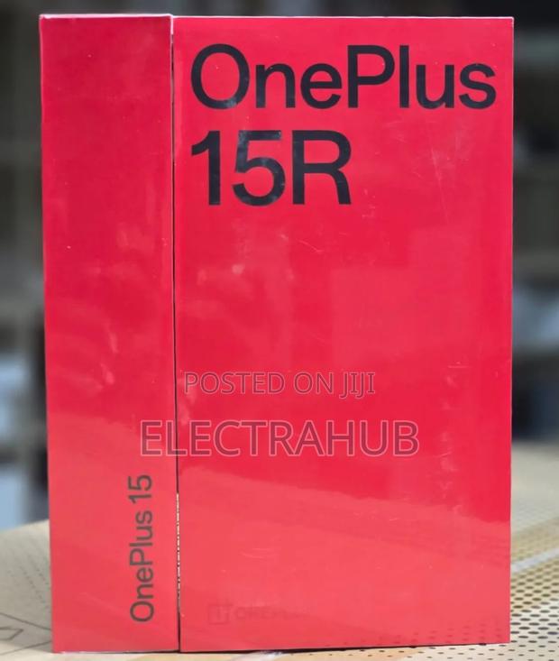 New OnePlus 15R 512 GB Black
