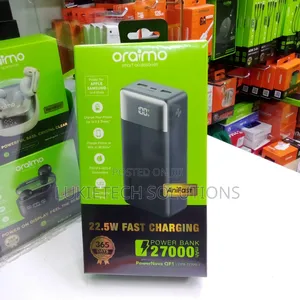 Oraimo Powerbank 27000 Mah 22.5 Watts Fast Charging Anifast Technology