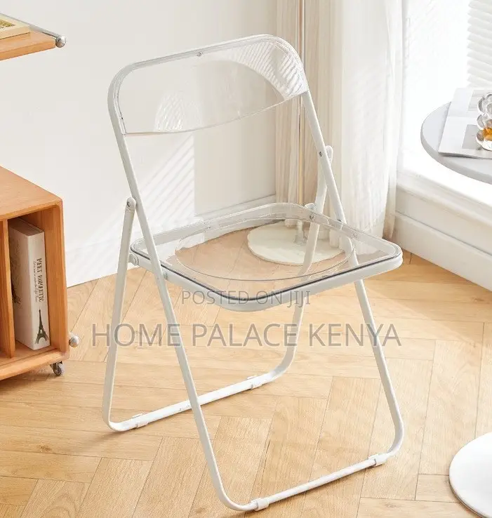 Party Chair: Plastic Portable Chair With Metal Coloured Sled Base