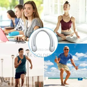 Portable Rechargeable Neck Hanging Usb Fan