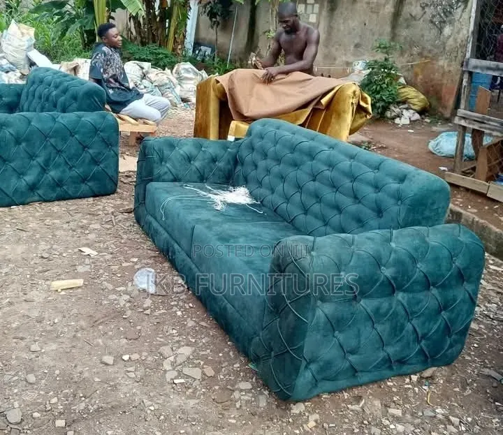 Modern Upholstered Sofa Set