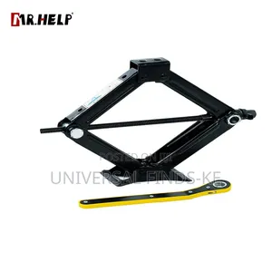 Heavy Duty Scissor Jack – Portable Car Lift Jack With Ratchet Wrench