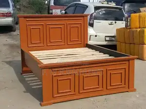 Brown Board Bed