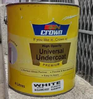 Crown Universal Undercoat 4litre(White)