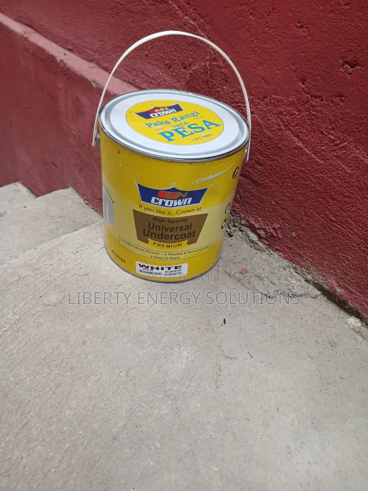Crown Universal Undercoat 4litre(White)