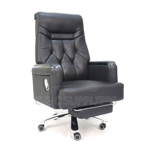 Director's Pu Leather Desk Executive Chair. - thumbnail 4