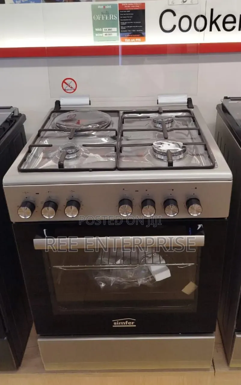 Von Simpher *60*60 Von 3 Gas+1electric Standing Cooker