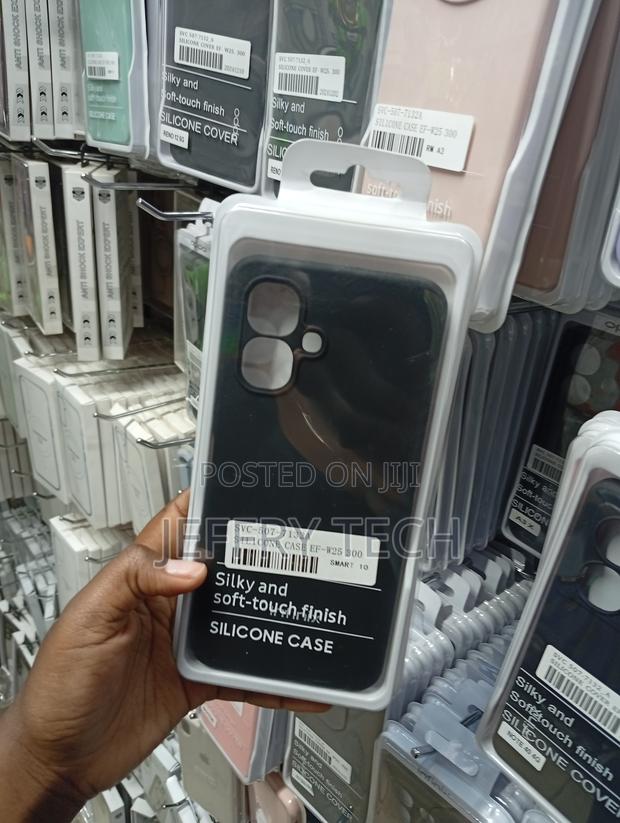 Infinix Smart 10 Premium Matte Black Finish Cover