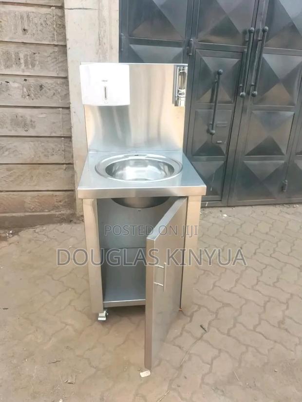 Stainless Steel Single Basin Hand Wash Sink: