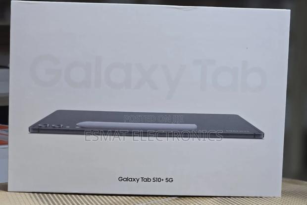 New Samsung Galaxy Tab S10+ 5G 256 GB Black - thumbnail 2