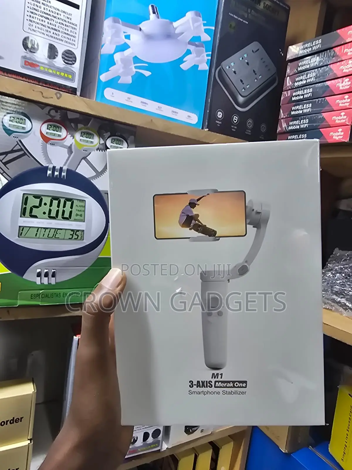 Merak One M1 3-Axis Smartphone Stabilizer With Face Tracking