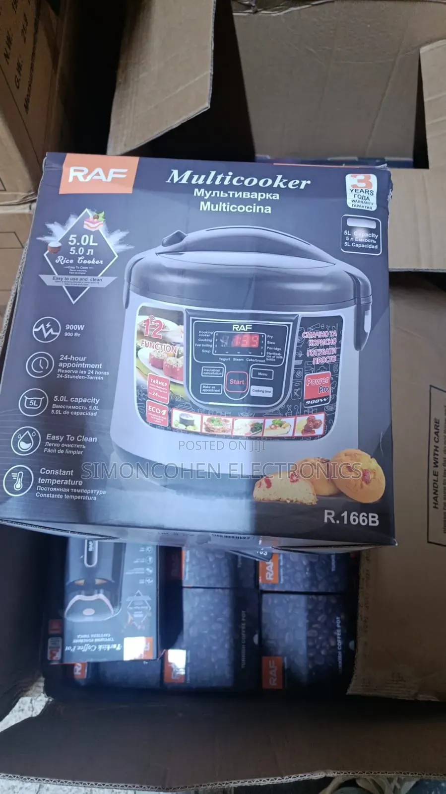 5 Litres Digital Raf Pressure Cooker