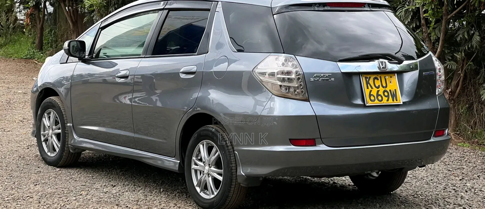 Honda Fit Shuttle 2012 Gray