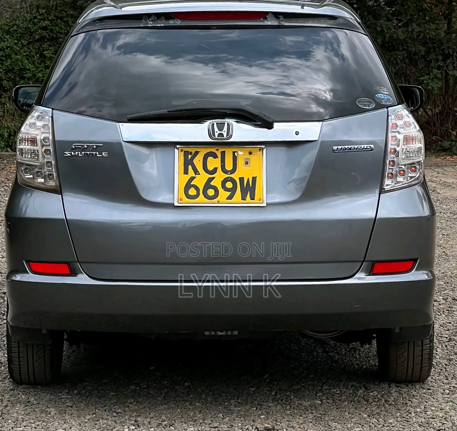 Honda Fit Shuttle 2012 Gray