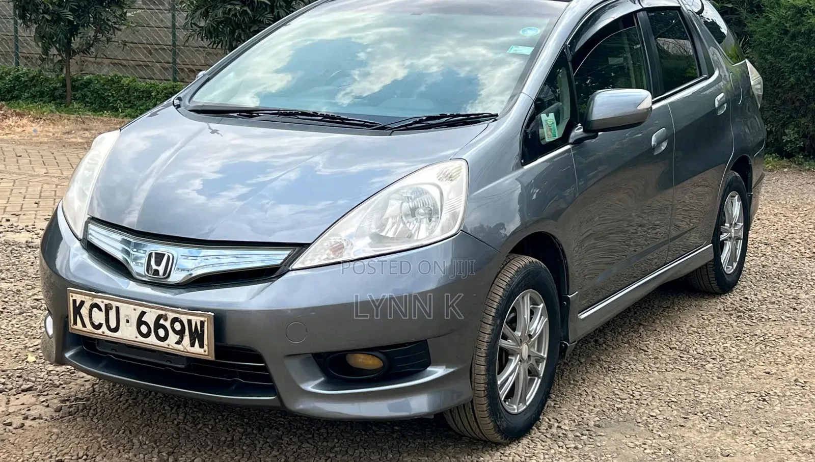 Honda Fit Shuttle 2012 Gray