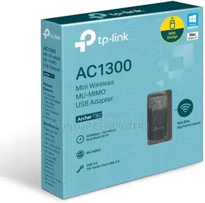 Tp-Link Ac1300 Mini Wireless Mu-Mimo Usb Adapter - Tl-Archer T3u