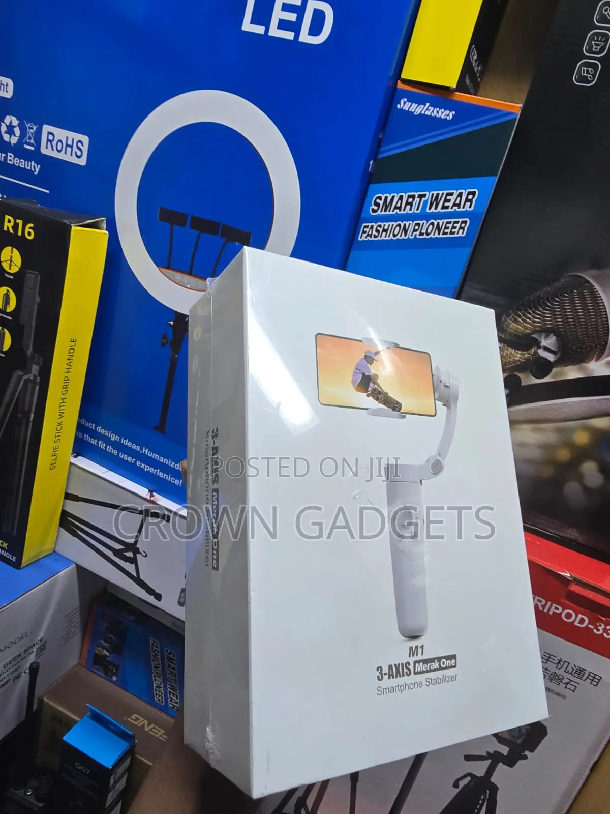 M1 3-Axis Smartphone Stabilizer for Video Recording
