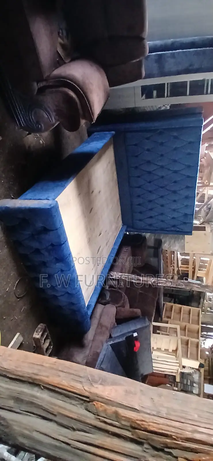 Blue Chester Bed