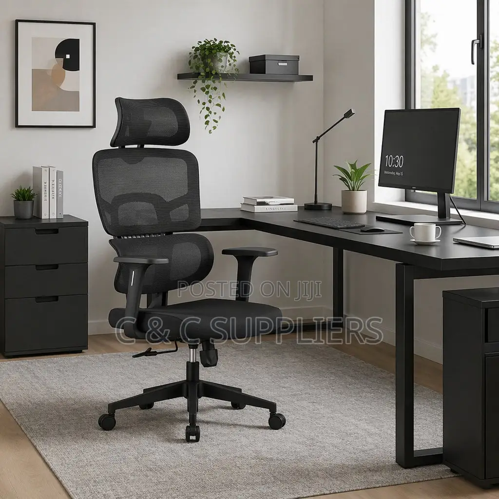 Orthopedic Swivel Mesh Modern Chair.
