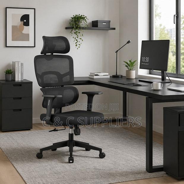 Orthopedic Swivel Mesh Modern Chair. - thumbnail 9