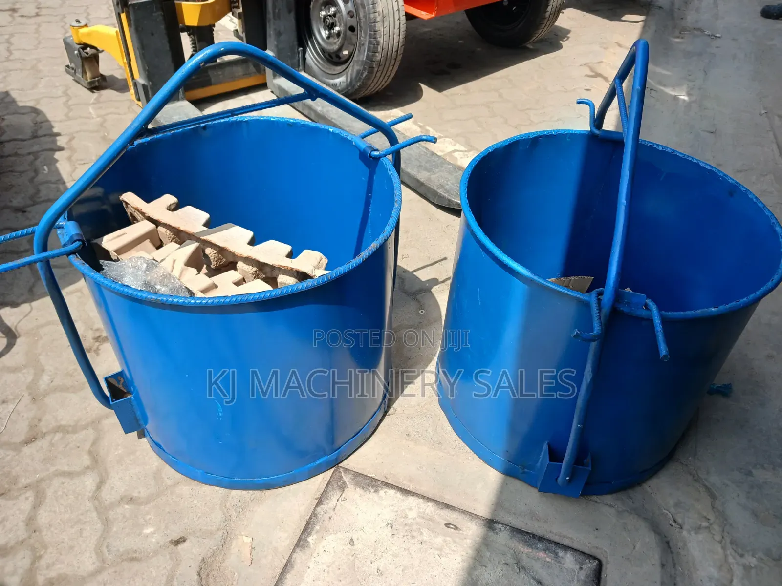 Concrete Hoist Half Tone