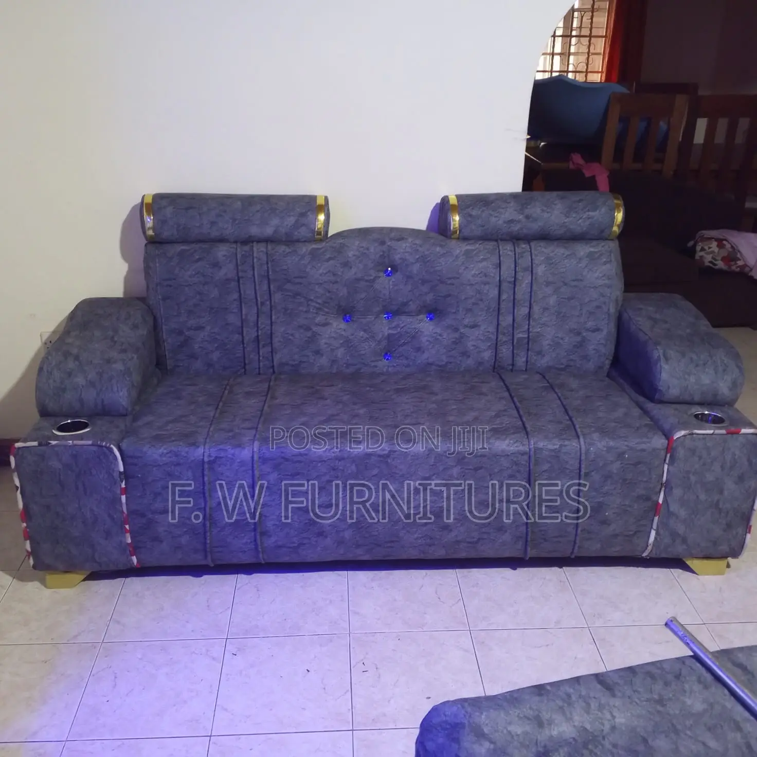 Blue Permanent Seat