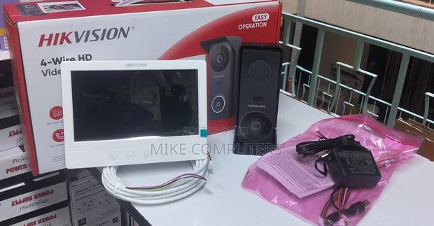 Hikvision Touch Screen Video Door Phone Security Solution - main view