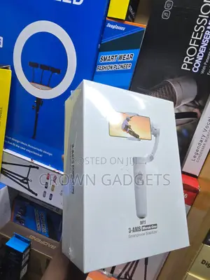 M1 Smartphone Gimbal With Bluetooth and Face Tracking