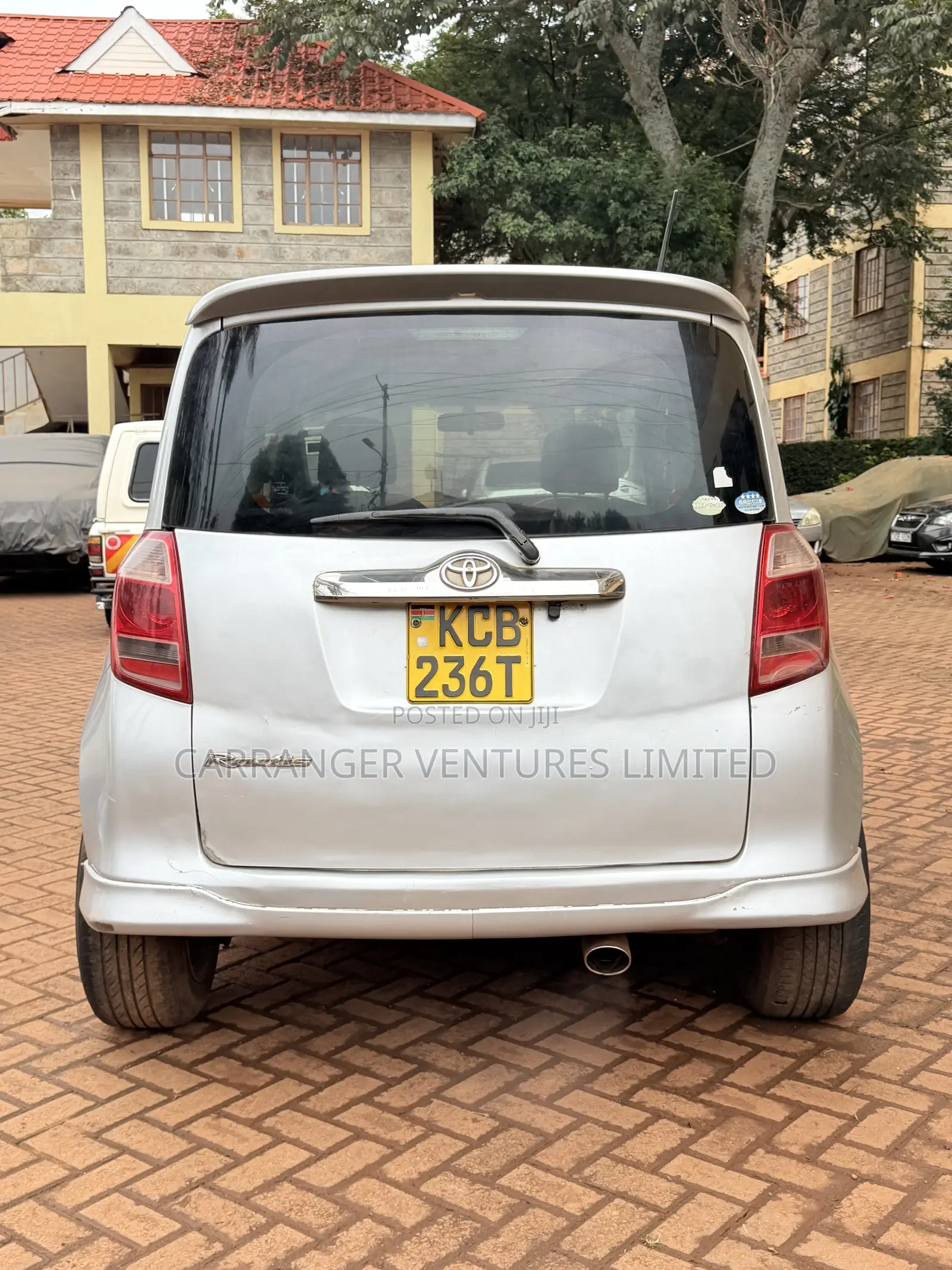 Toyota Ractis 2007 Silver