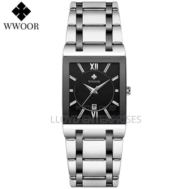 Wwoor Square Men Watch #8858 - thumbnail 6