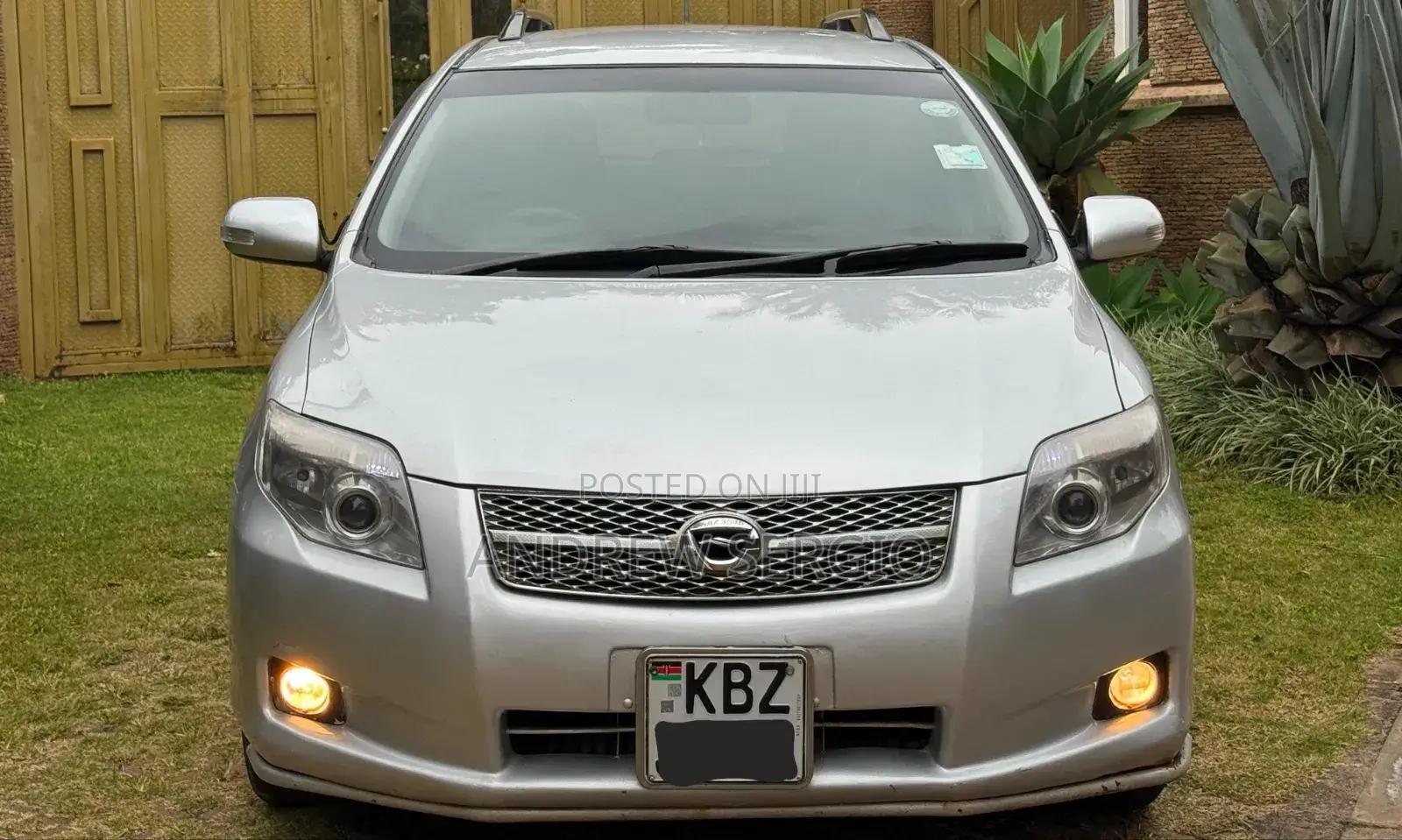 Toyota Corolla Fielder 2008 Silver