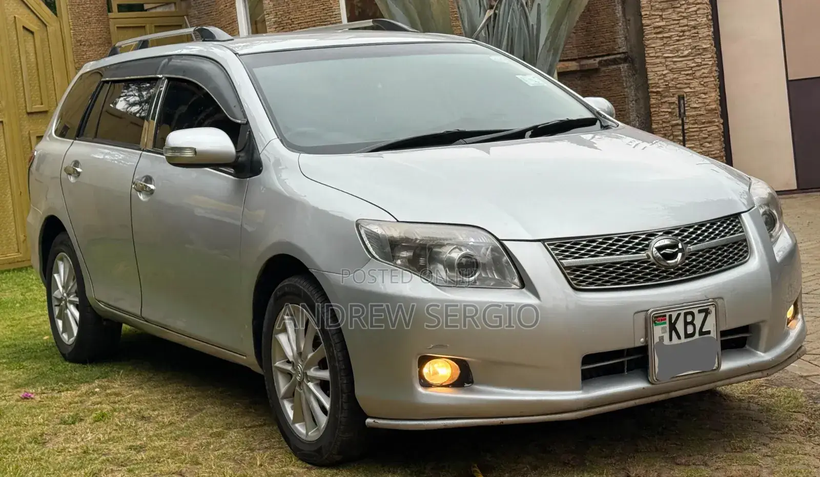 Toyota Corolla Fielder 2008 Silver