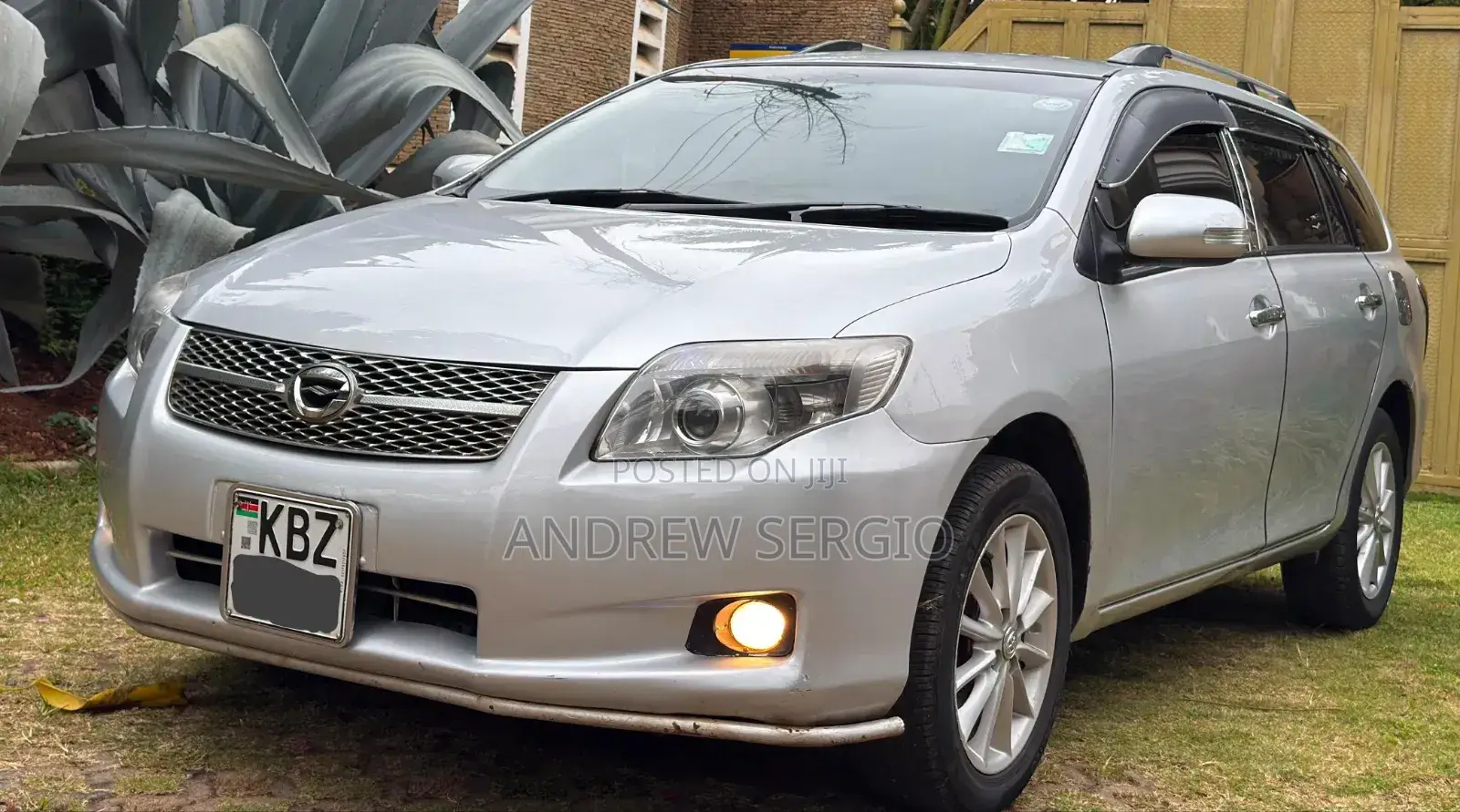 Toyota Corolla Fielder 2008 Silver