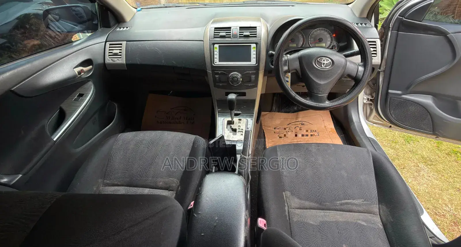 Toyota Corolla Fielder 2008 Silver