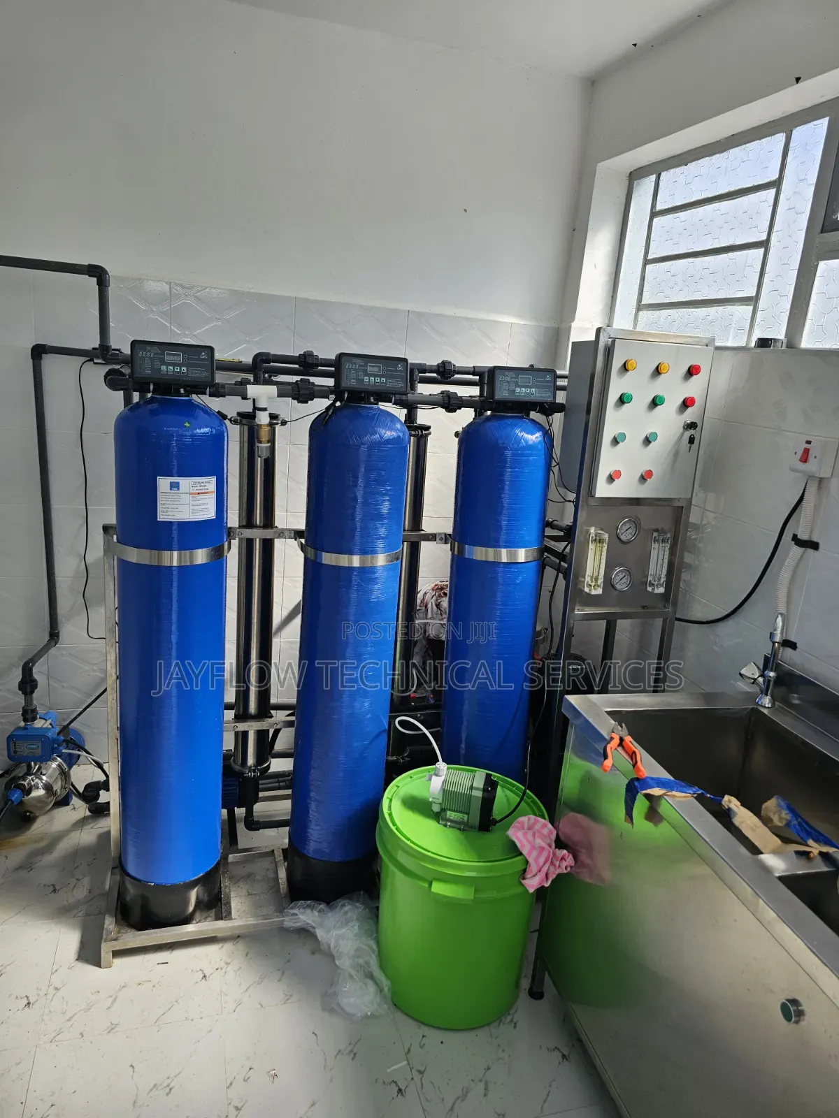 Borehole Water Purifier Machine 1000 LPH Set