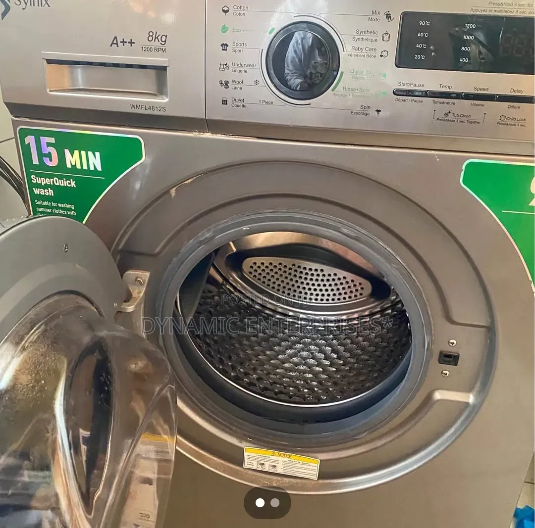 Roch 8kg Washing Machine RWM-08fl-B Wash and Spin