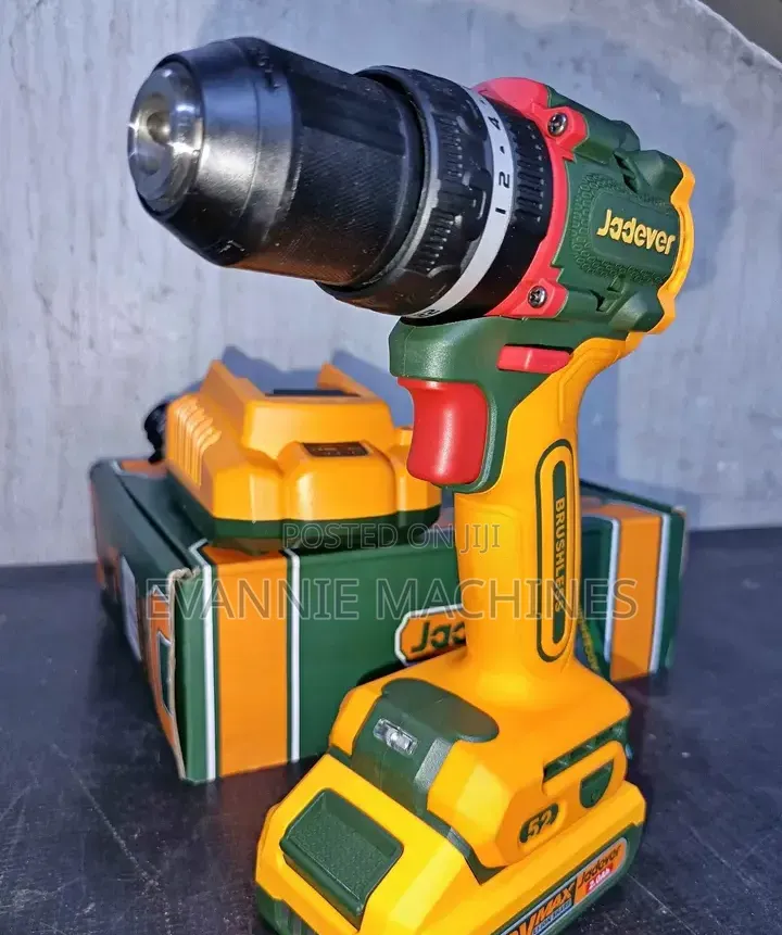 Jadever Brushless Cordless Drill 20v