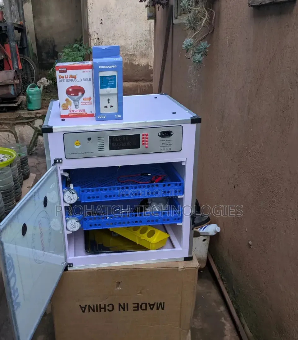 New 209 Eggs Incubator/ Fully Automatic Ac / Dc