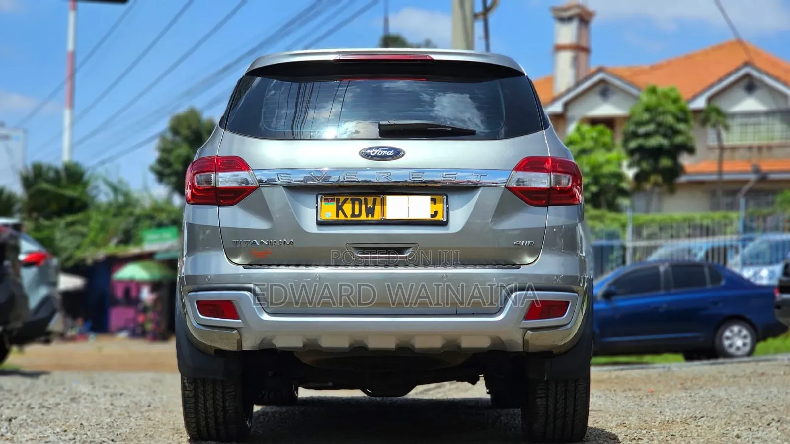 Ford Everest 2017 Silver
