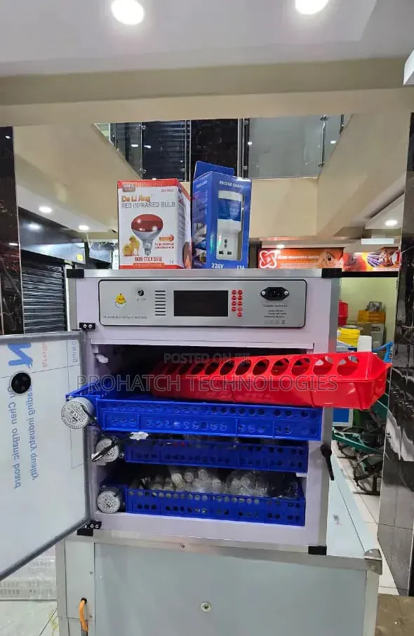 New 209 Eggs Incubator/ Fully Automatic Ac / Dc