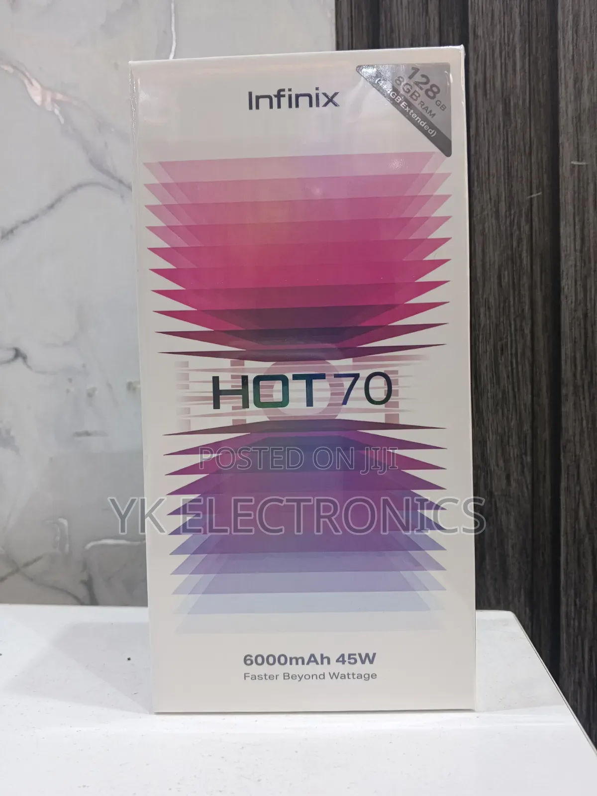 New Infinix Hot 70 128 GB Blue