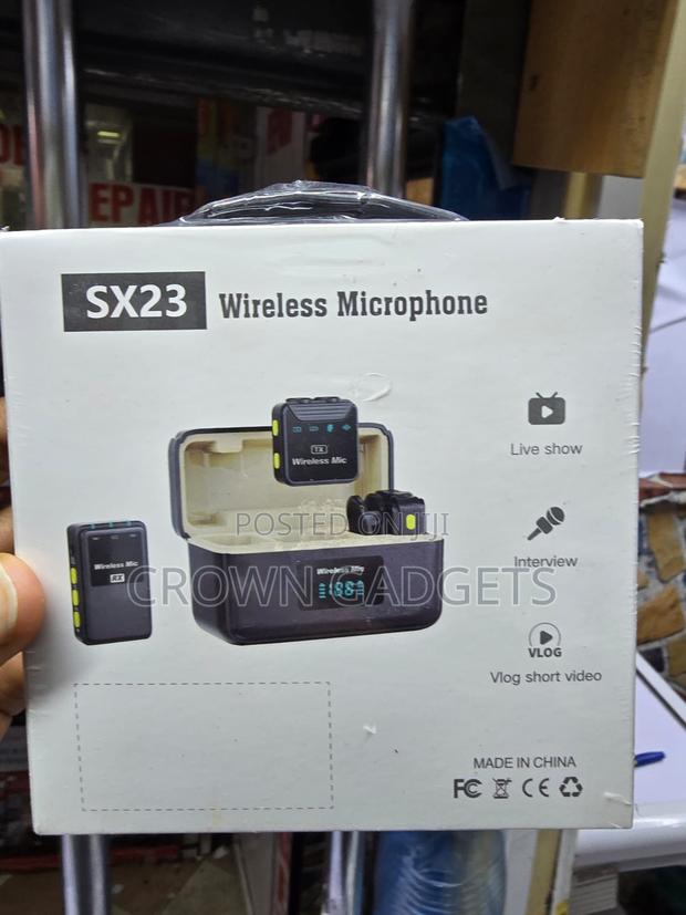 Sx23 Noise Reduction Wireless Mic for Live Streaming