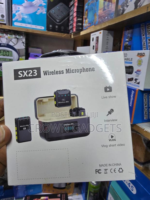 Sx23 Noise Reduction Wireless Mic for Live Streaming - thumbnail 2
