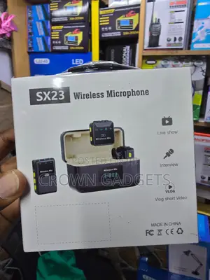 Sx23 Wireless Lavalier Microphone With 9 Hour Battery Life
