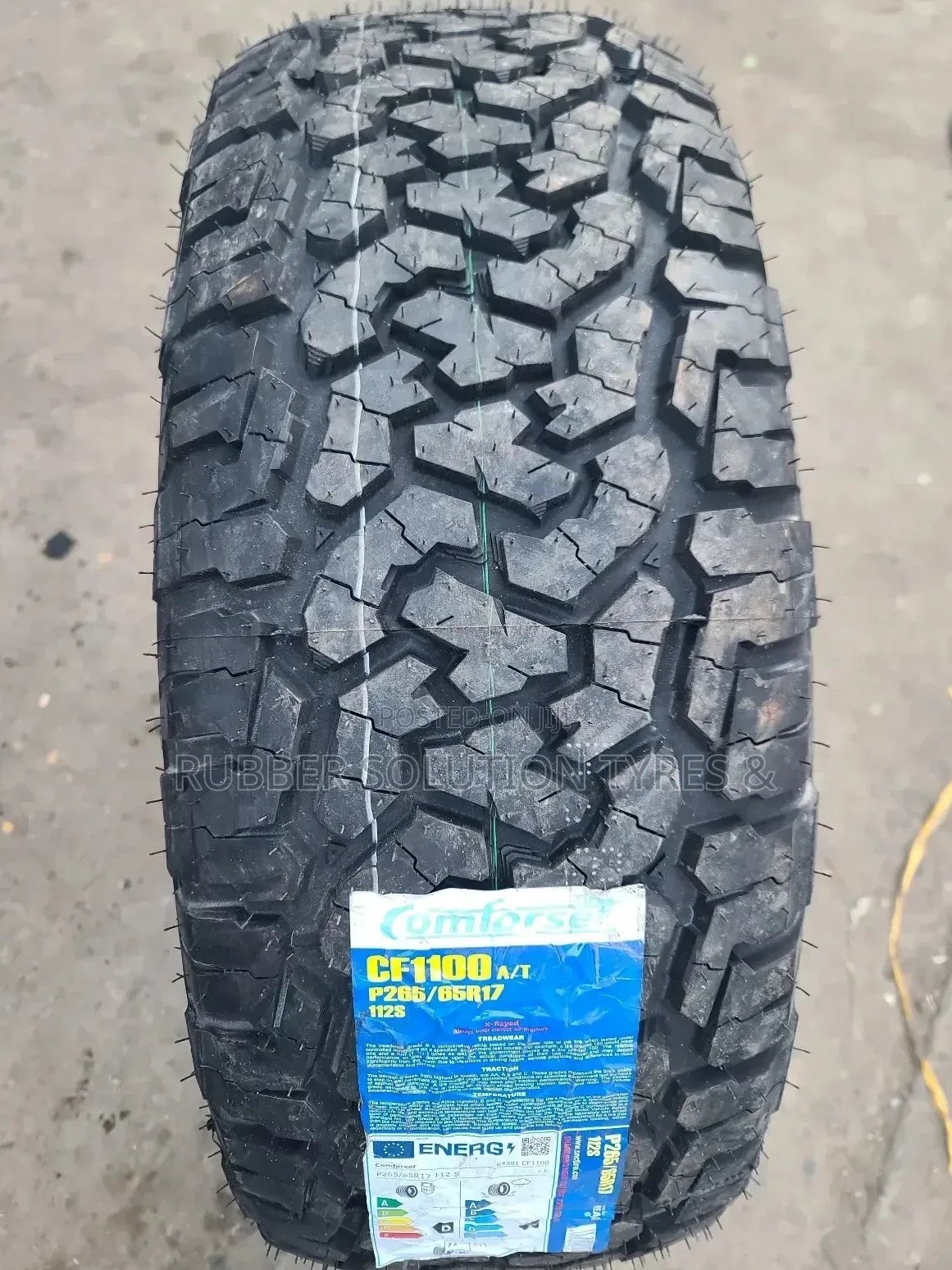 265 /65 R17 Comforser Tyres 112s a/T Cf1100 All-Terrain