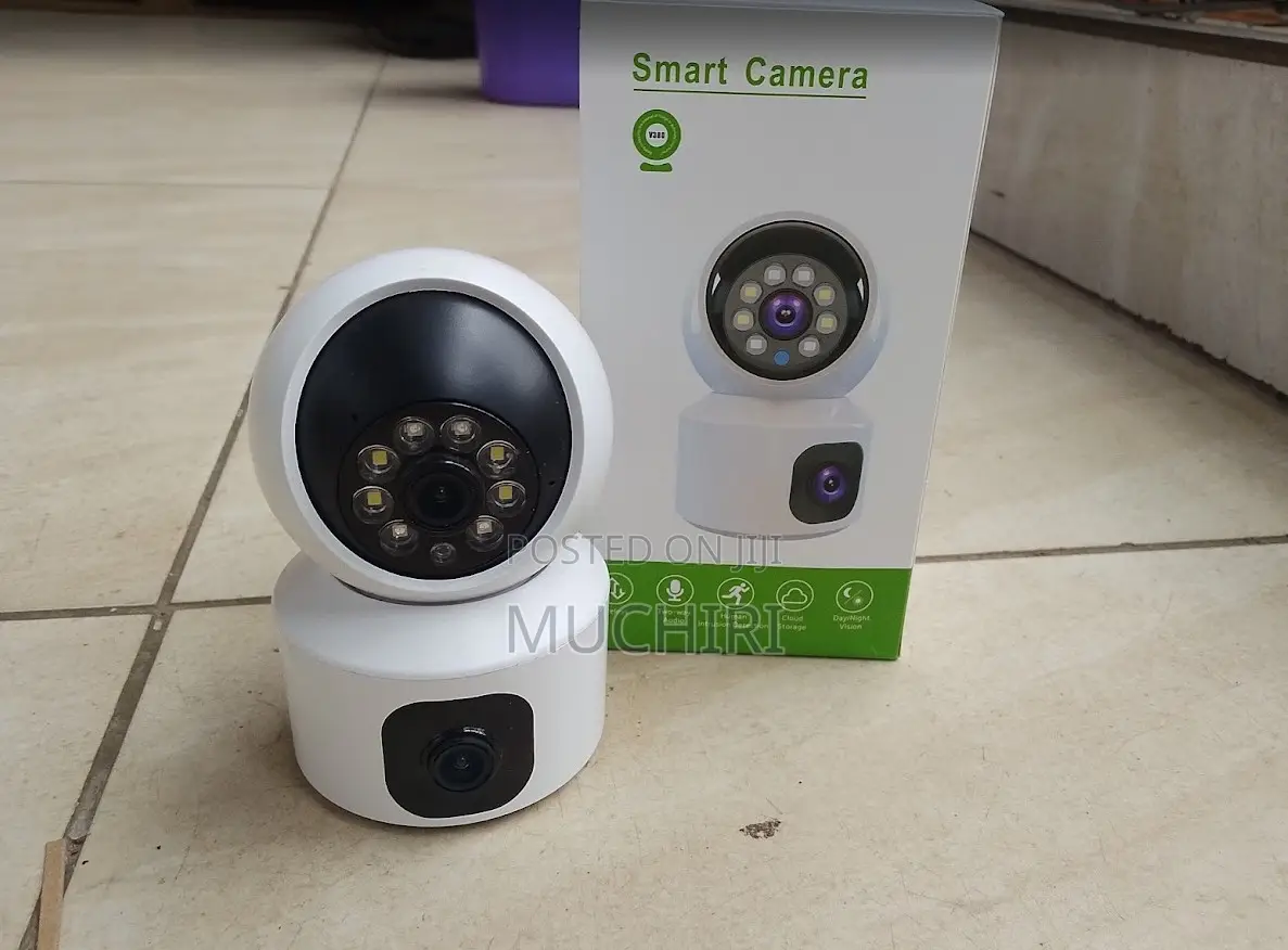 Indoor Dual Lens Wifi Baby Monitor Security Camera
