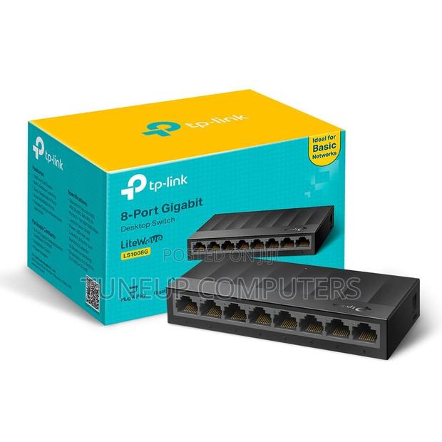 Tp-Link 8-Port 10/100mbps Desktop Network Switch - Tl-Ls1008