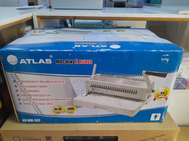 Atlas Plastic Binding Machine