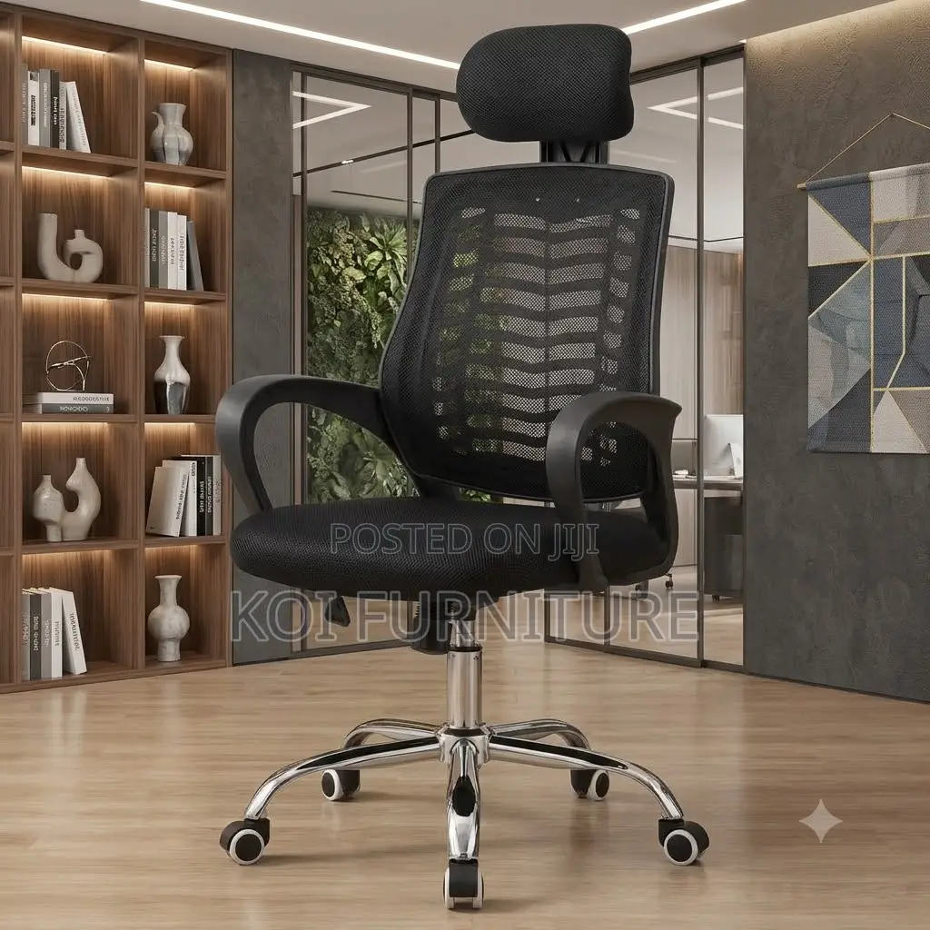 Office Chairs; Mesh Ergonomic Shoulders Support Office Chairs